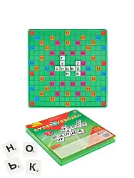 Настольная игра РЫЖИЙ КОТ Игра в слова Супербукводел 100 фишек арт.ИН-1802