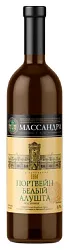 Вино МАССАНДРА Портвейн Алушта белое сл 17% ст/б 0.75л