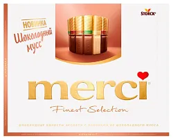 Набор конфет МЕРСИ Шоколадный мусс 210г