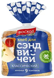 Хлеб ВОСХОД для сэндвичей 350г