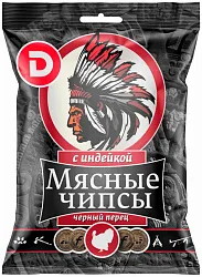 Мясные чипсы ДЫМОВ из мяса птицы с индейкой 25г