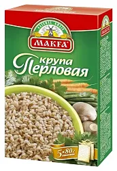 Перловая крупа МАКФА карт/уп 400г