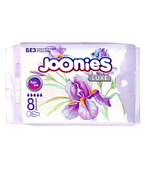 Прокладки ДЖУНИС Люкс ночные 8шт