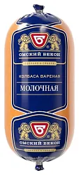 Колбаса ОМСКИЙ БЕКОН молочная 380г