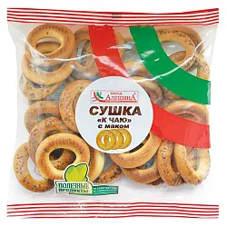 Сушка АЛЕШИНА К чаю с маком 200г