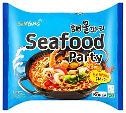 Лапша б/п САМЯНГ со вкусом морепродуктов 125г