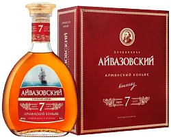 Коньяк АЙВАЗОВСКИЙ 7 лет 40% ПК 0.5л