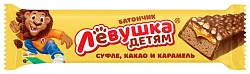 Батончик СЛАВЯНКА Левушка детям с суфле и карамелью 42г