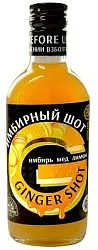 Имбирный шот СТОЛБУШИНО имбирь лимон и мед без сахара ст/б 100мл