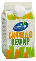 Бифидокефир ЗЕЛЕНЫЙ ЛУГ бзмж 2.5% тетрарекс 450г