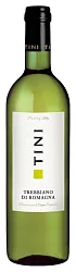 Вино ТИНИ Треббьяно ди Романья белое сух 12% ст/б 0.75л