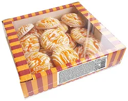 Печенье СЕМЕЙКА ОЗБИ Сладяша апельсиновое в белой глазури 400г