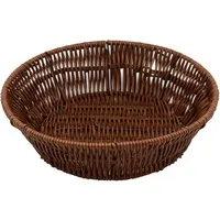 Корзина плетеная Д250мм круглая