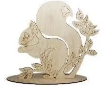 Фигурка для творчества АПИЛКА Белочка на веточке арт.Фт 01